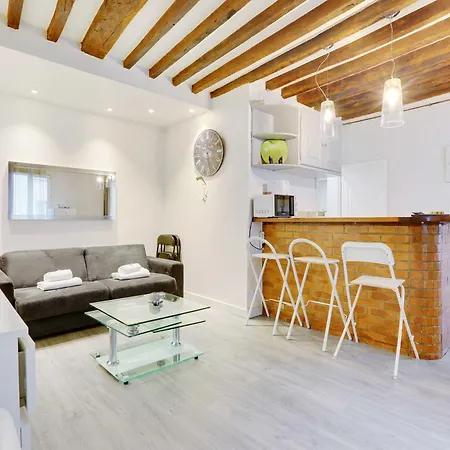 شقة Charming Apartment-1br - 4p- Canal Saint-martin