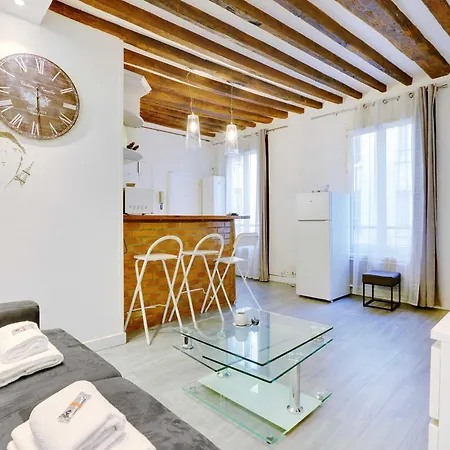 Charming Apartment-1br - 4p- Canal Saint-martin شقة