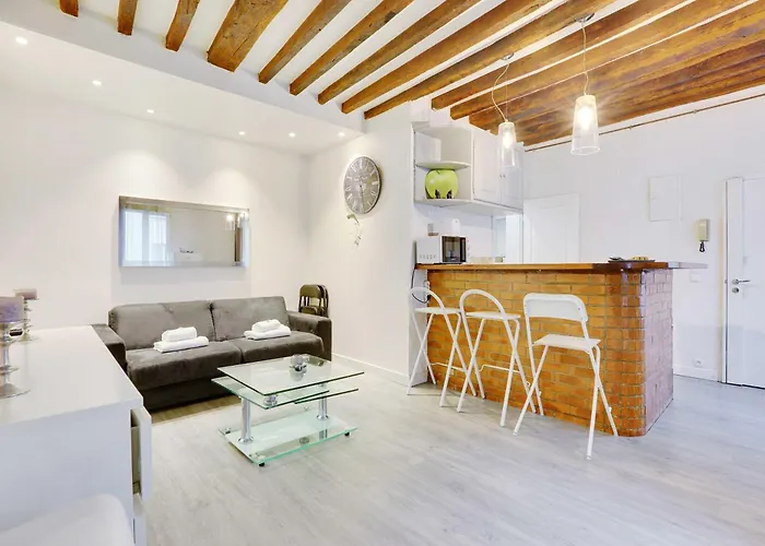 Apartmán Charming Apartment-1br - 4p- Canal Saint-martin