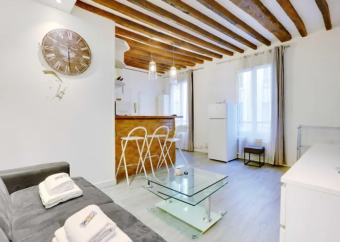 Charming Apartment-1br - 4p- Canal Saint-martin Apartmán